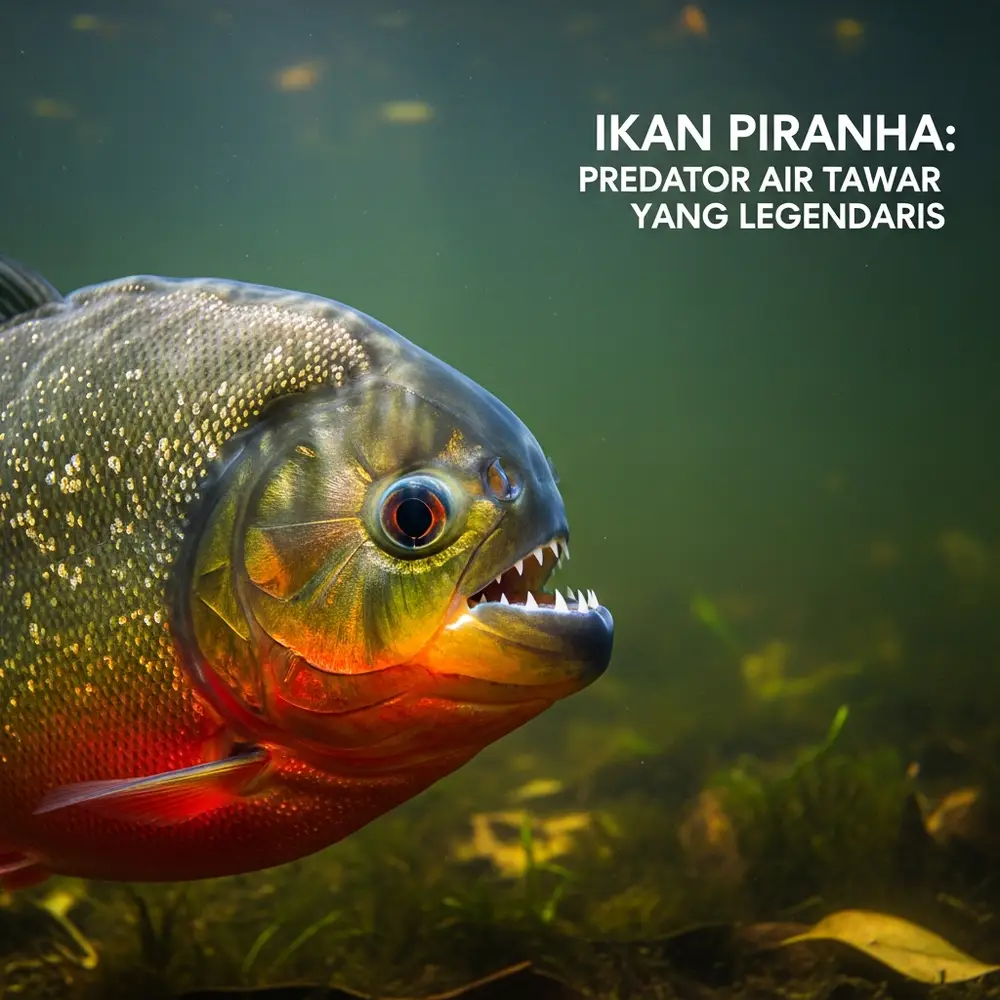 Ikan Piranha: Predator Air Tawar yang Legendaris - Ikan