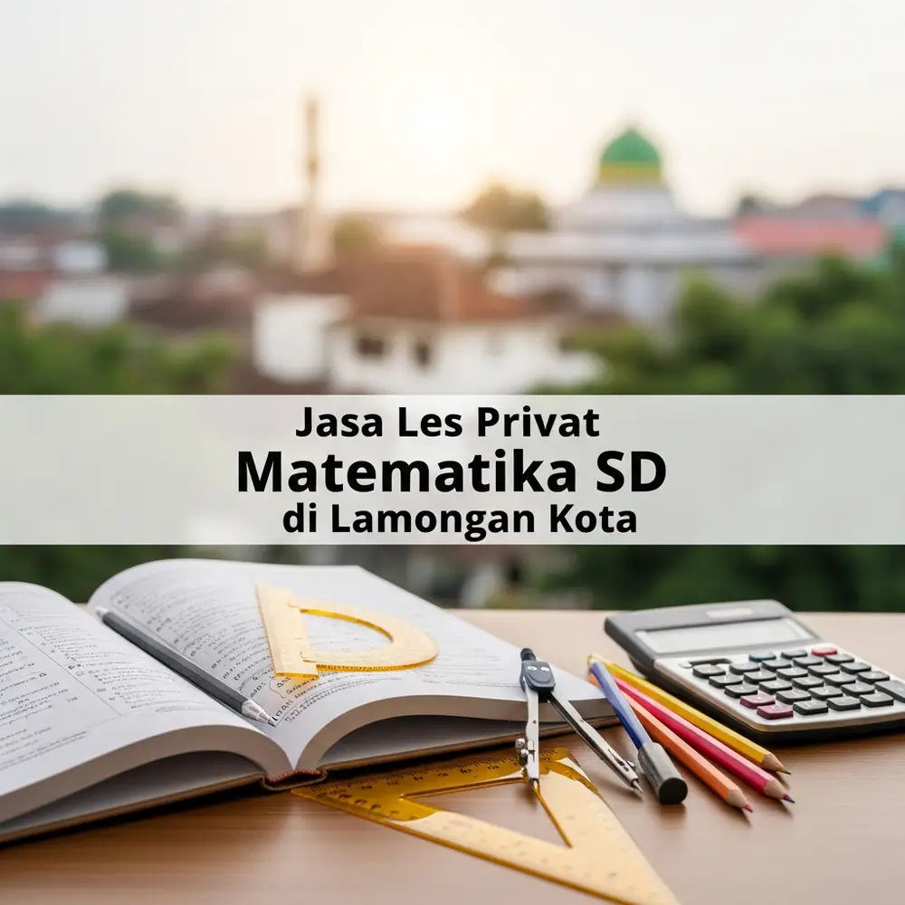 jasa les privat matematika sd di lamongan kota