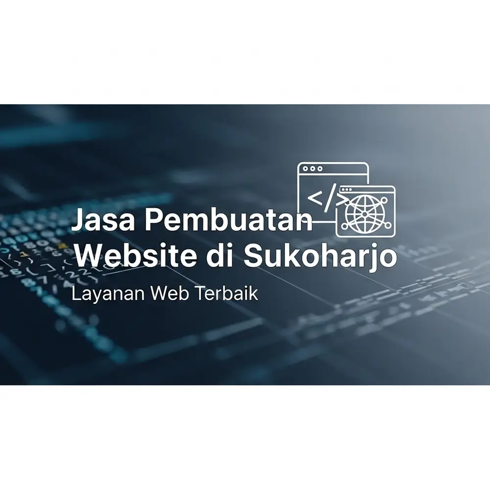 Jasa Pembuatan Website di Sukoharjo - Layanan Web Terbaik - Jasa Website