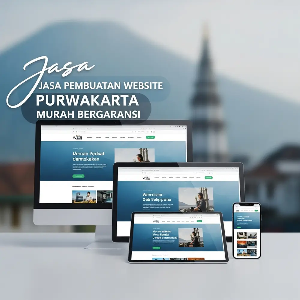 Jasa Pembuatan Website Purwakarta Murah Bergaransi - Jasa Website Jawa Barat