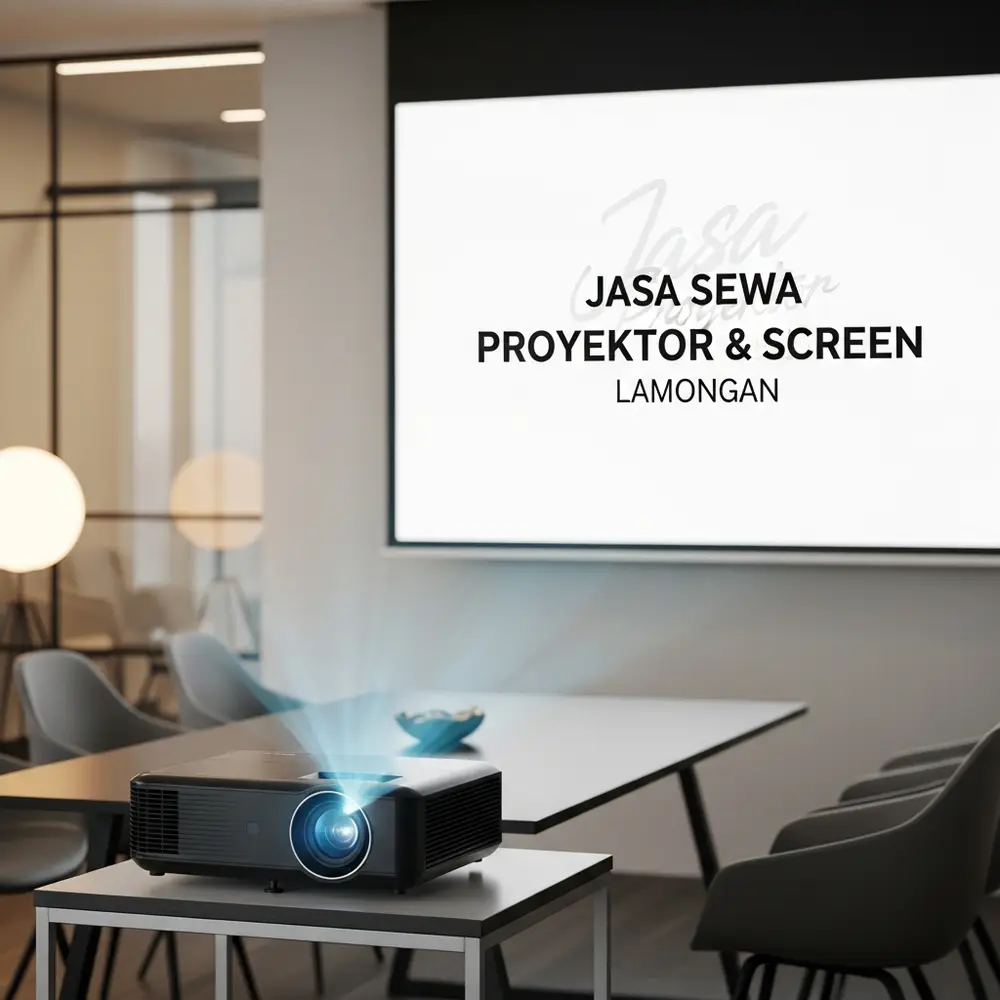 jasa sewa proyektor dan screen terdekat di lamongan