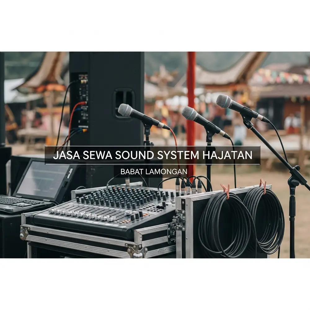 jasa sewa sound system hajatan di babat lamongan