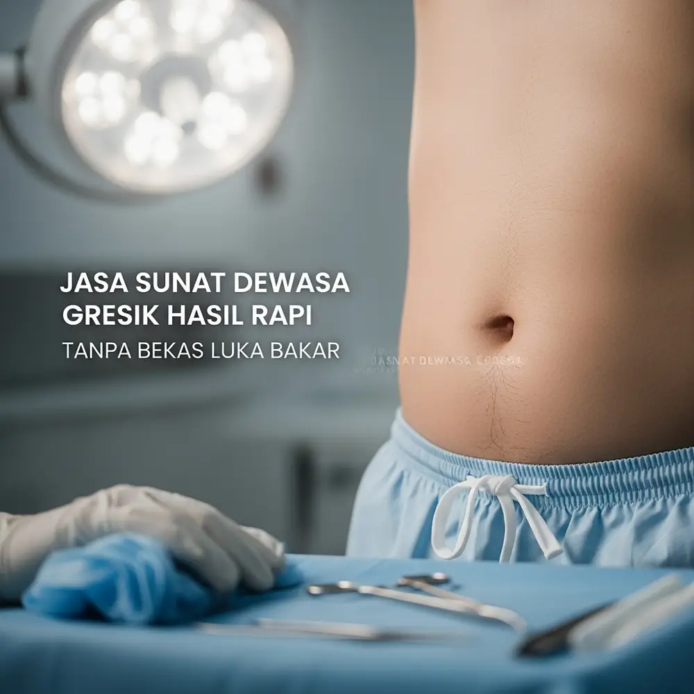  Jasa Sunat Dewasa Gresik Hasil Rapi Tanpa Bekas Luka Bakar