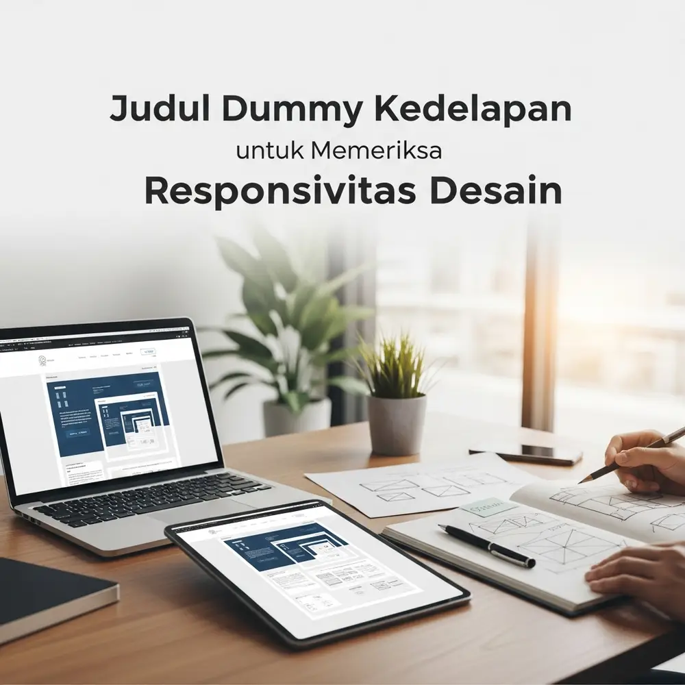 Judul Dummy Kedelapan untuk Memeriksa Responsivitas Desain
