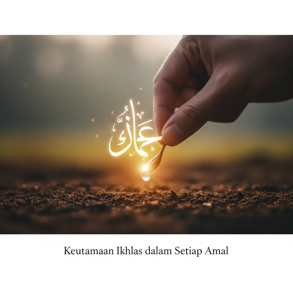 Keutamaan Ikhlas dalam Setiap Amal - Kultum
