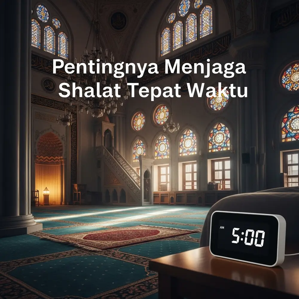Pentingnya Menjaga Shalat Tepat Waktu - Kultum