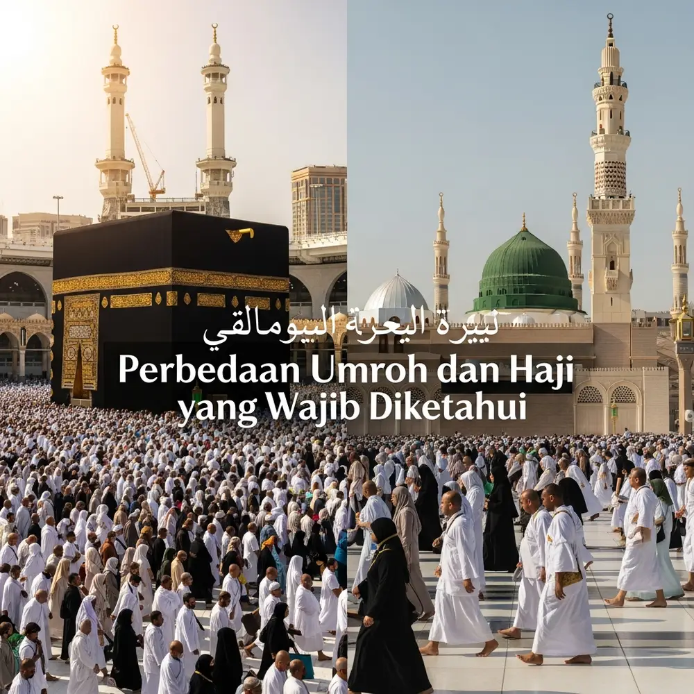 Perbedaan Umroh dan Haji yang Wajib Diketahui