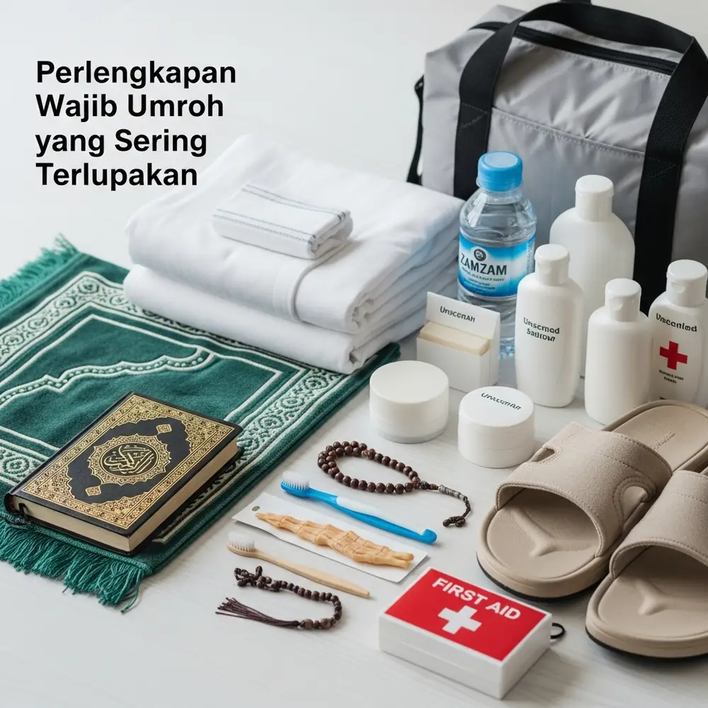 Perlengkapan Wajib Umroh yang Sering Terlupakan