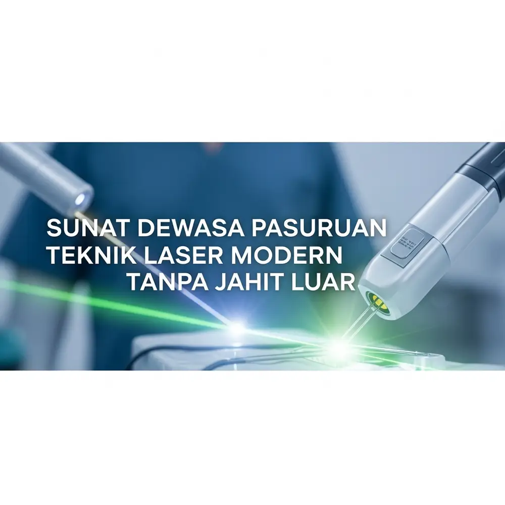  Sunat Dewasa Pasuruan Teknik Laser Modern Tanpa Jahit Luar