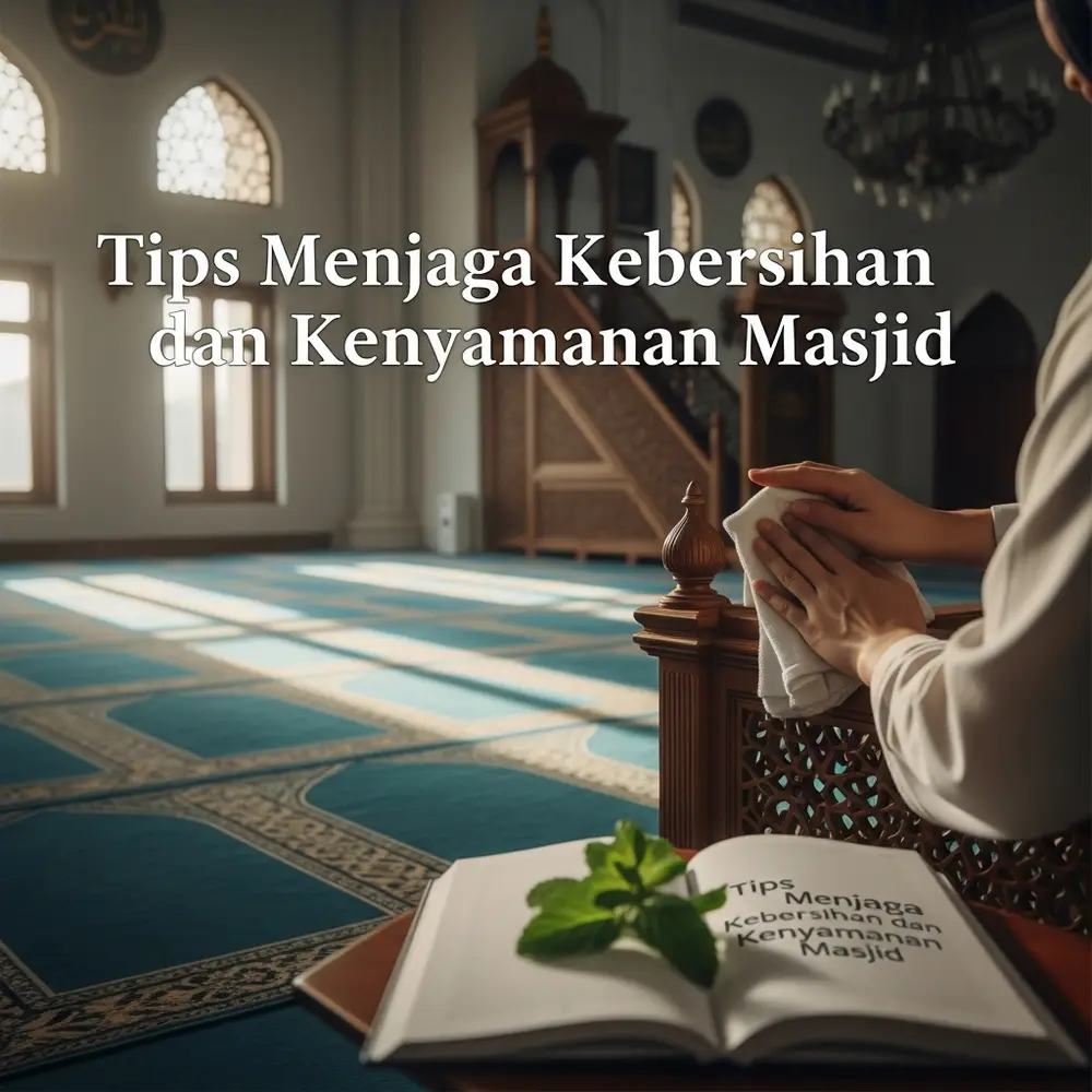 Tips Menjaga Kebersihan dan Kenyamanan Masjid - Informasi