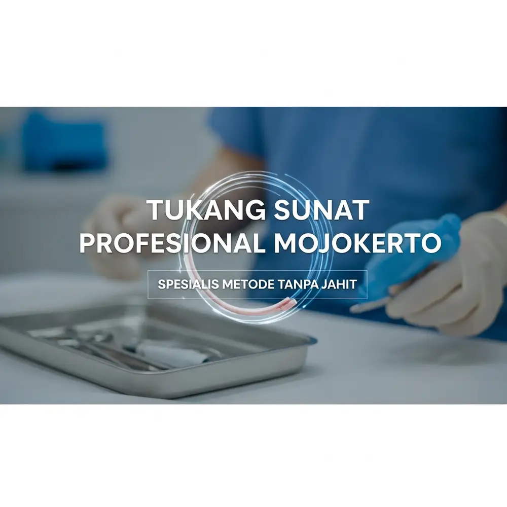 Tukang Sunat Profesional Mojokerto Spesialis Metode Tanpa Jahit