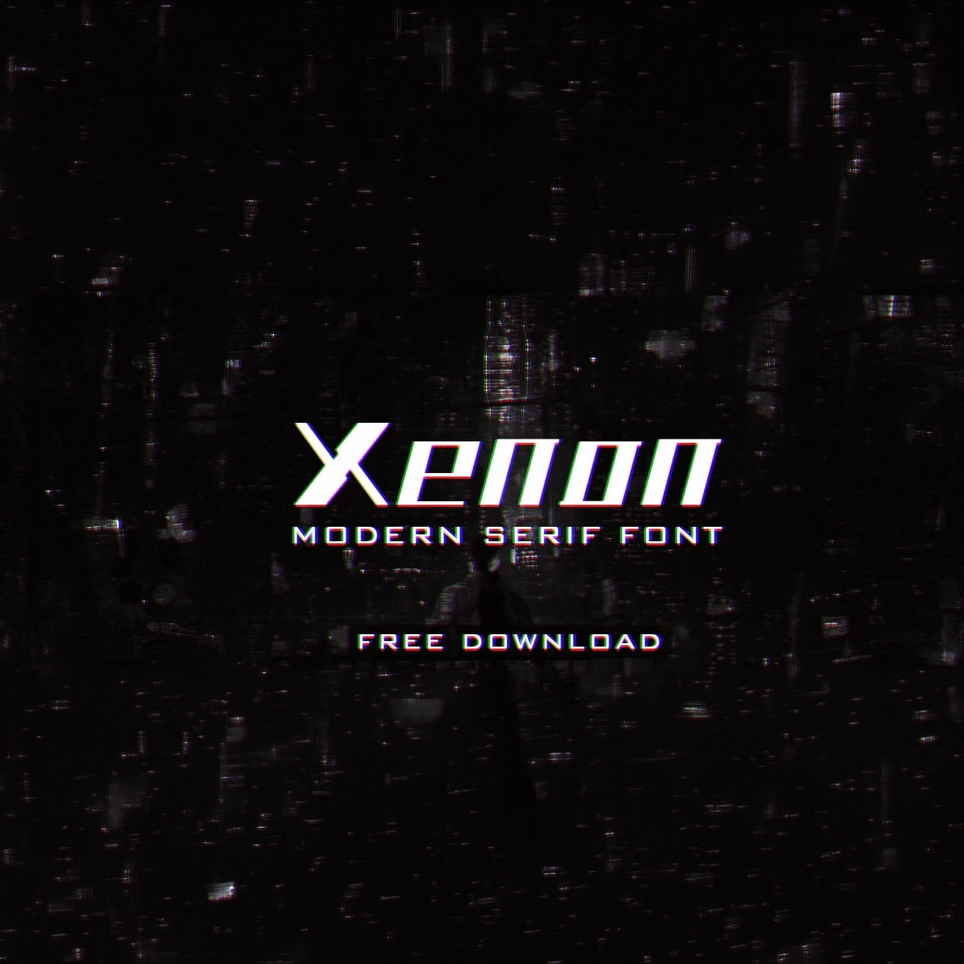 Xenon Typeface