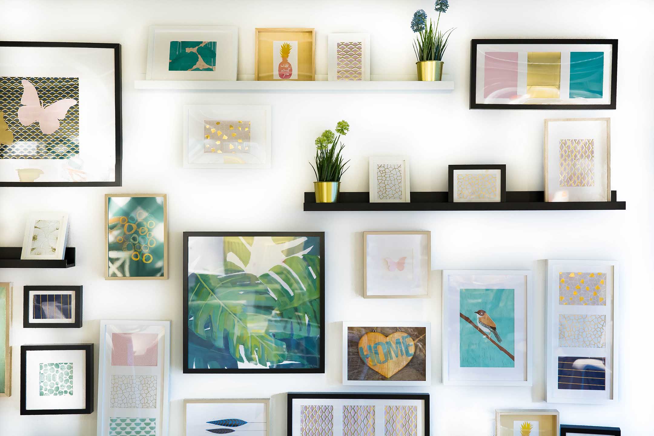Wall of frame