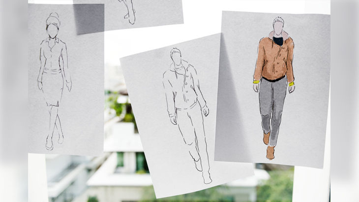 fashion sketching