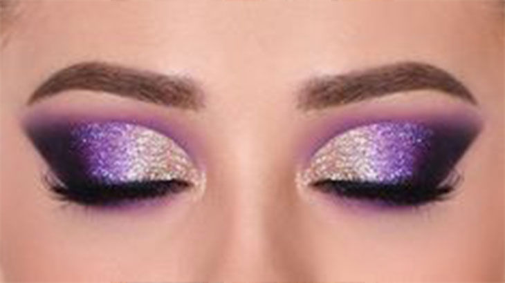 Easy guide for step-by-step simple eye makeup