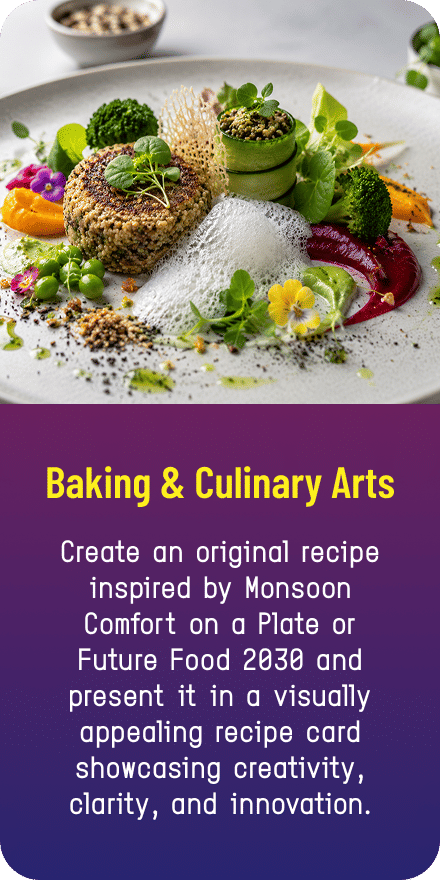Baking & Culinary Arts submission guideline