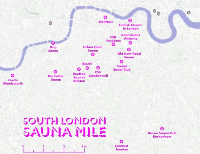 South London Sauna Mile