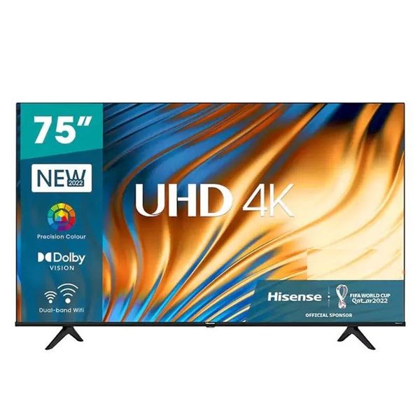 Hisense 75 A6 smart 4k UHD Frameless TV