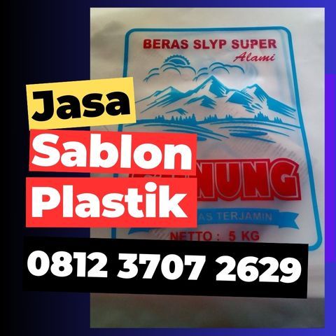 0812-3707-2629 Jasa Sablon Plastik OPP Roti di Trenggalek