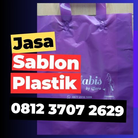 0812-3707-2629 Jasa Sablon Plastik OPP Roti di Sragen