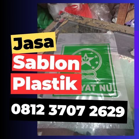 0812-3707-2629 Jasa Sablon Plastik OPP Roti di Sumenep