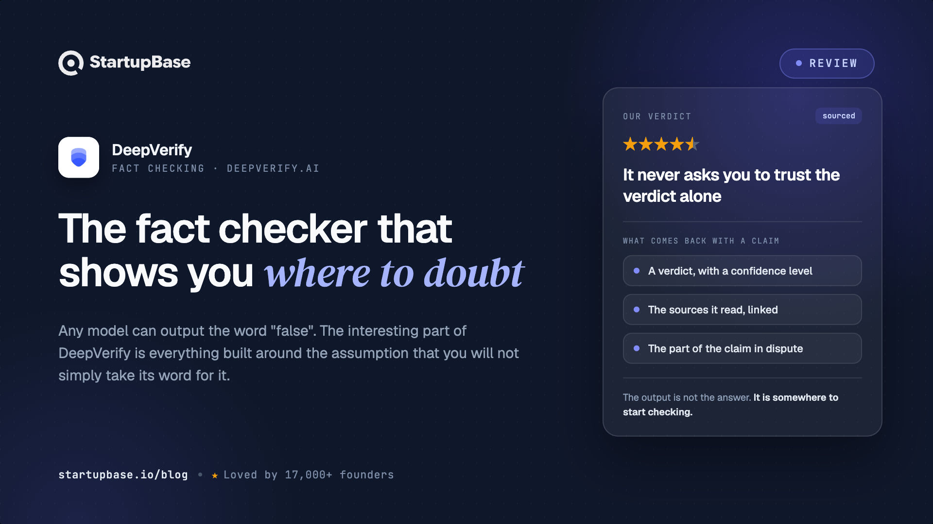 DeepVerify Review: The Fact Checker That Shows You Where to Doubt