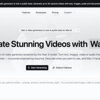 Wan 3 AI Video Generator