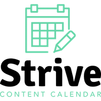 Strive Content Calendar