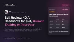 Still Review: 40 AI Headshots for $24, Without Training on Your Face