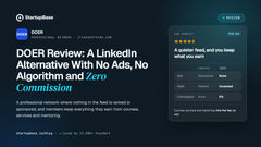 DOER Review: A LinkedIn Alternative With No Ads, No Algorithm and Zero Commission