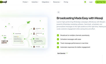 Meseji screenshot