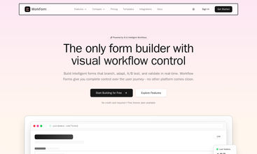 WorkForm screenshot