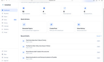 Instainker screenshot