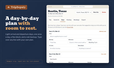 TripDeputy screenshot