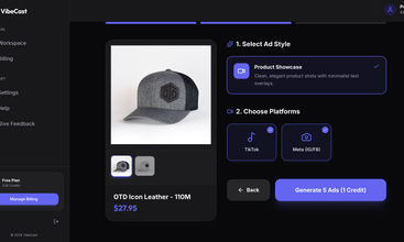 VibeCast screenshot