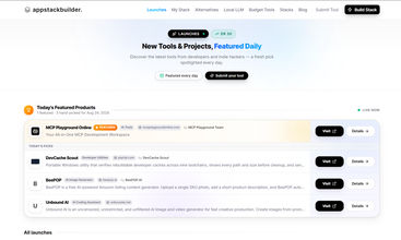 appstackbuilder screenshot
