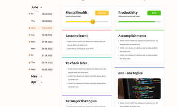 DevJour screenshot