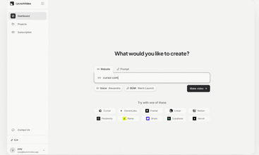 LaunchVideo screenshot
