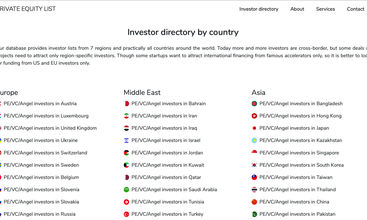 Private Equity List screenshot