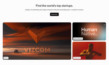 Startups Gallery screenshot
