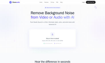 CleanAudio AI screenshot