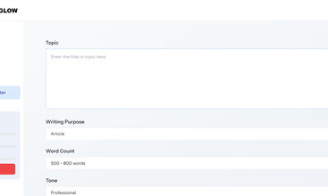 Write Glow screenshot