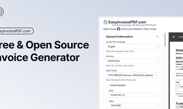 EasyInvoicePDF screenshot