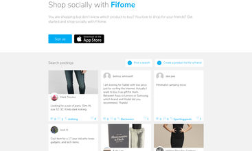 Fifome screenshot