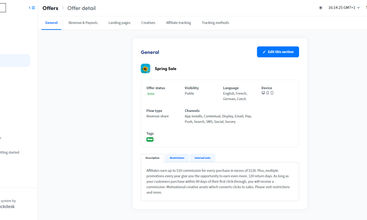 Trackdesk screenshot