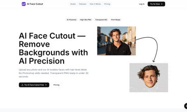 AI Face Cutout screenshot