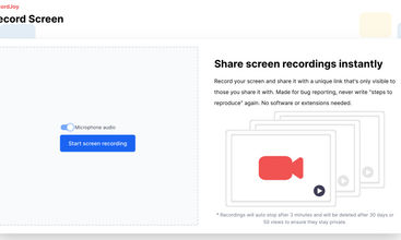 RecordJoy screenshot