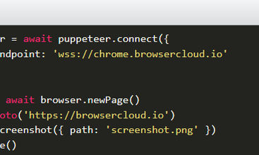 BrowserCloud screenshot