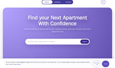 Rentack screenshot