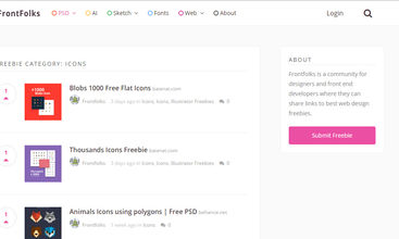 Frontfolks screenshot
